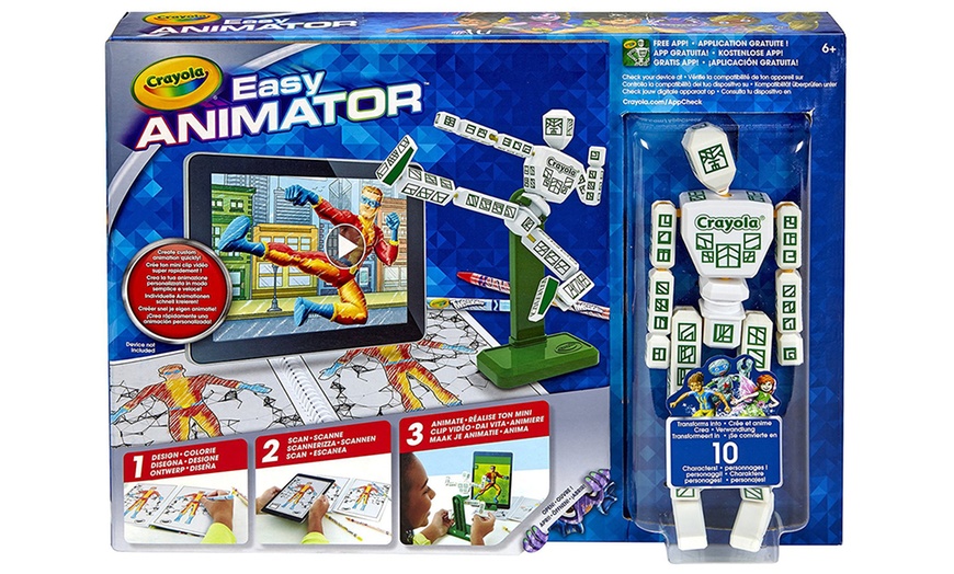 Image 3: Crayola Easy Animator Set