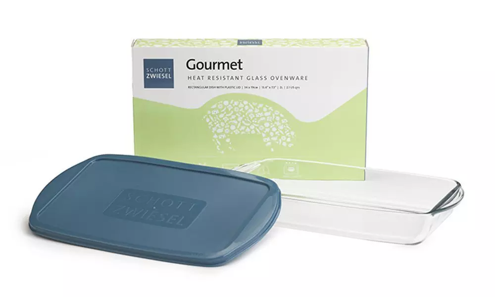 Three-Piece Rectangle Glass Dish Set - Image 3