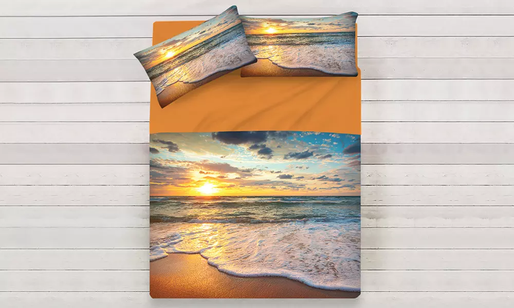 Lenzuola copriletto fantasie estive 100% cotone