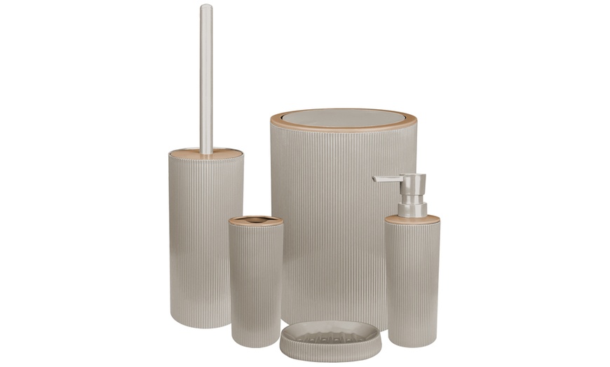 Image 2: Set di 5 accessori da bagno