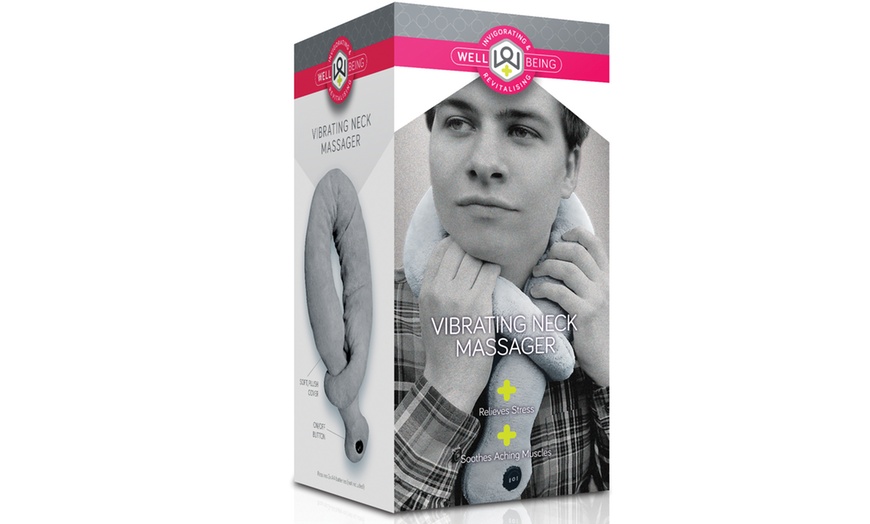 Image 1: Vibrating Neck Massager