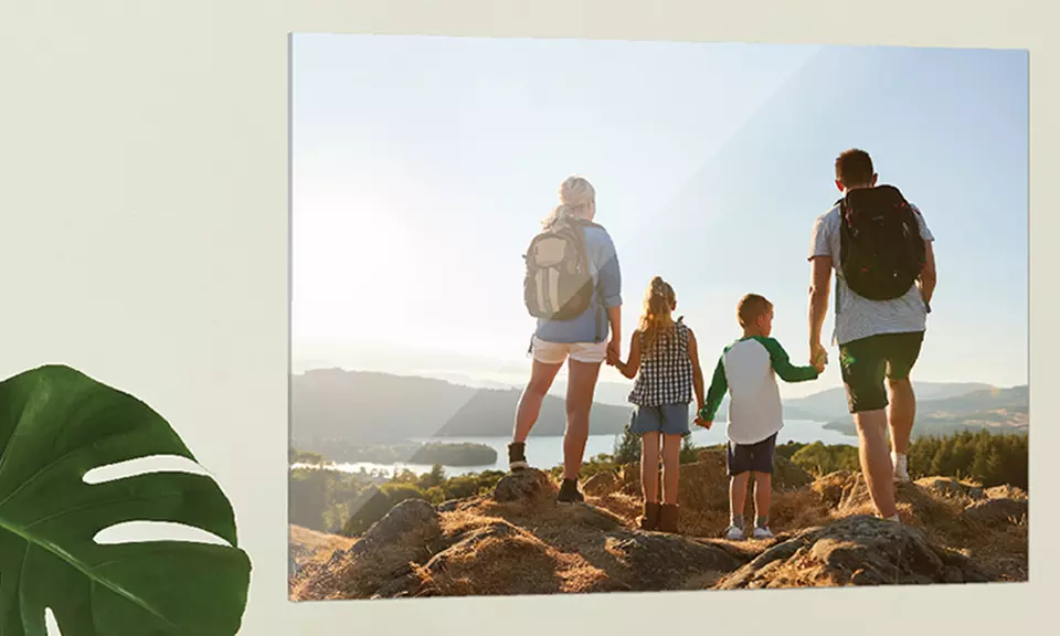 Personalised Slimline Acrylic Print from Photobook Shop