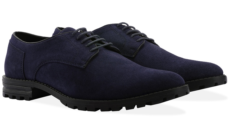 Image 8: Men's Redfoot Suede Derby Shoes