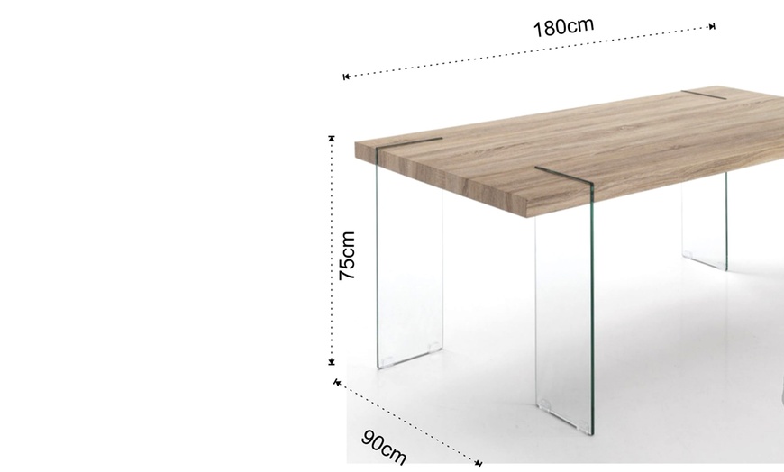 Image 6: ORESTELUCHETTA Tisch/Schreibtisch Manhattan oder Tisch Wander