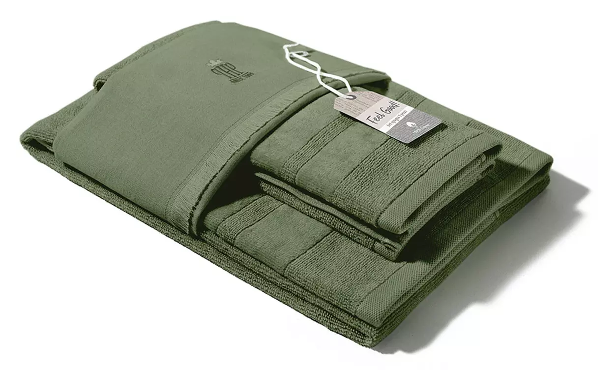 Set di asciugamani da bagno in spugna Joy