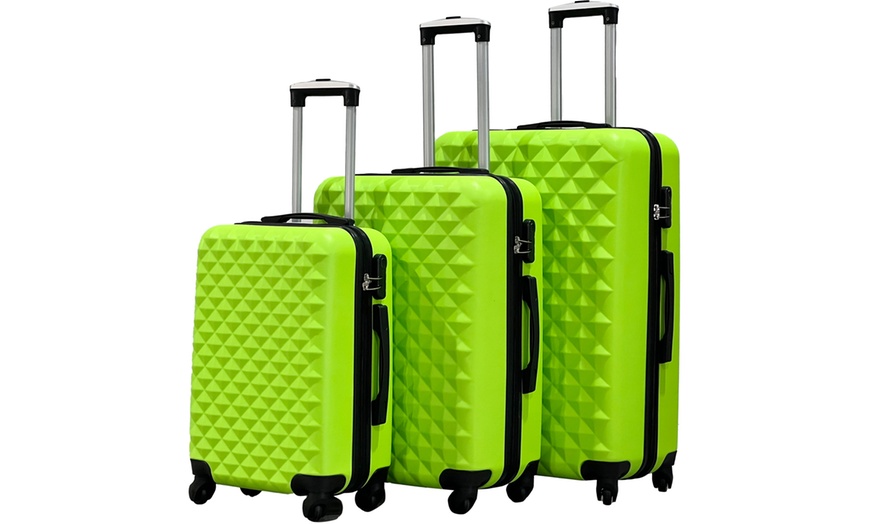 Image 3: Three-Piece Luggage Set