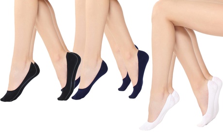 6 o 12 paia di calze invisibili antiscivolo da donna