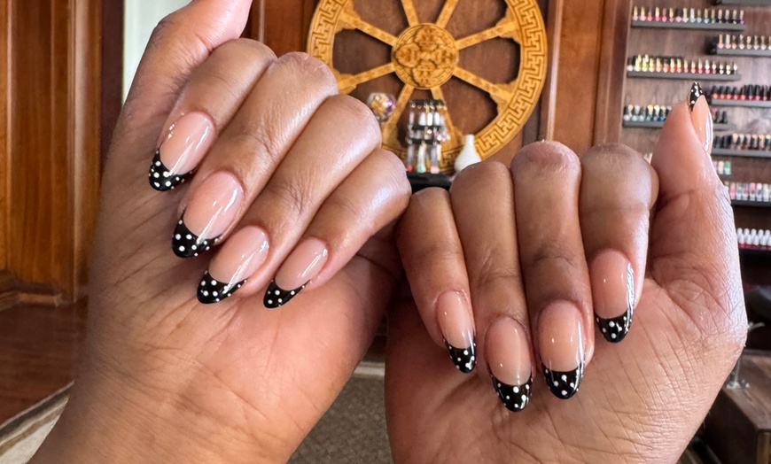 Image 11: Classic Manicure Plus Classic Pedicure W/ Himalayan Salt Soak & More