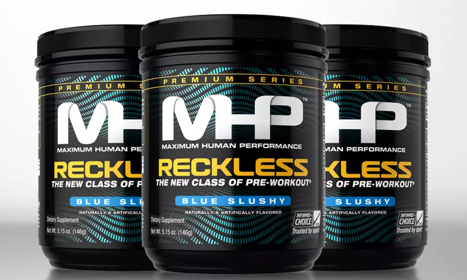MHP Reckless Pre-Workout Supplement (1- or 3-Pack) - Second Medium