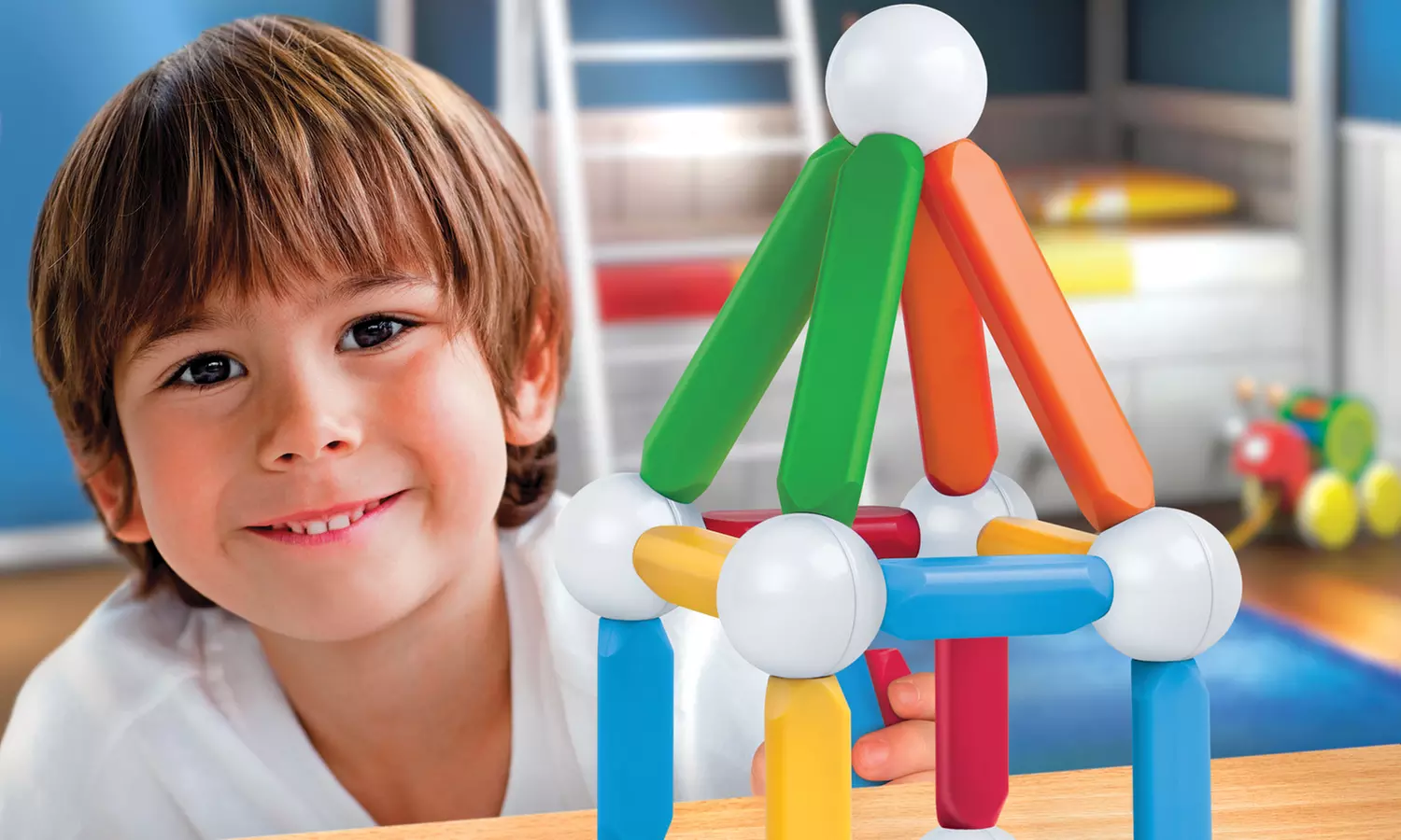 Discovery Kids Magnetic Blocks Set (25-Piece) - Primary Image