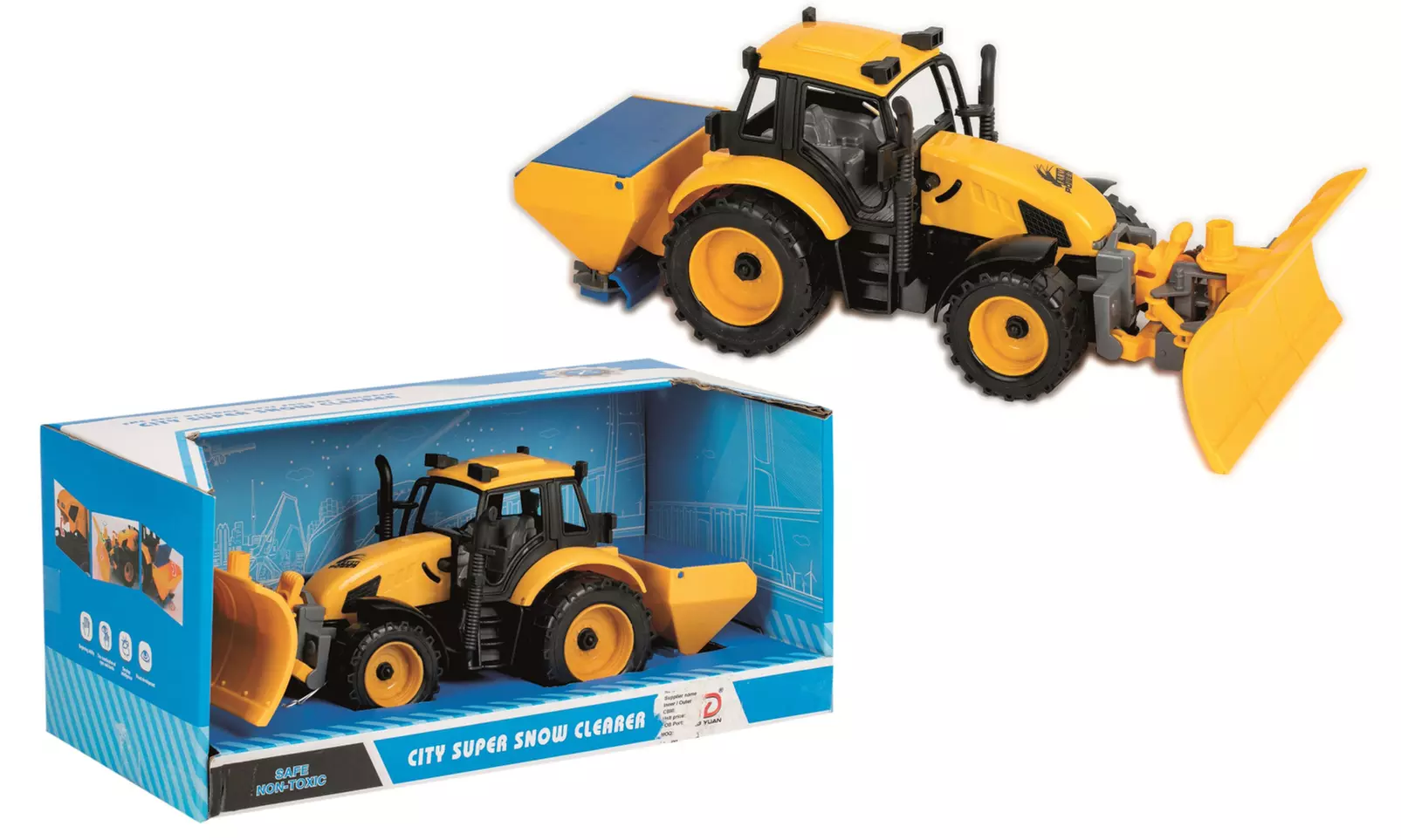 Tracteur déneigeuse et saleuse friction de 28 cm - Primary Image