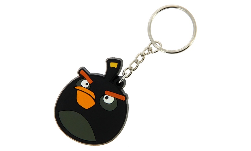 Image 5: Three Angry Birds Key Rings