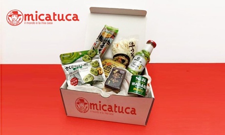 Box di prodotti del Giappone o dell'Egitto offerto da Micatuca (sconto 20%) Consegna gratuita in tutta Italia