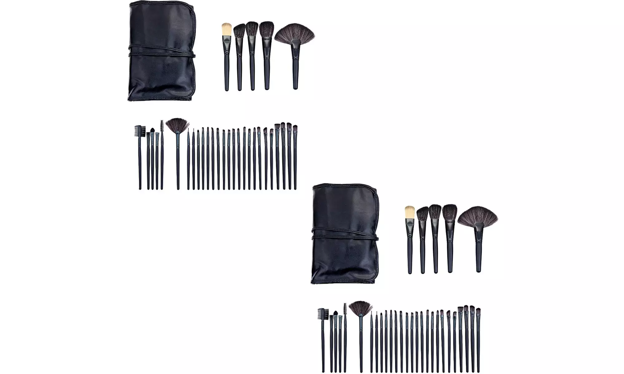 1 o 2 set di 24 o 32 pennelli professionali per trucco SDI-Paris