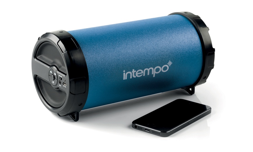 Image 4: Intempo Rechargeable Tube Speaker