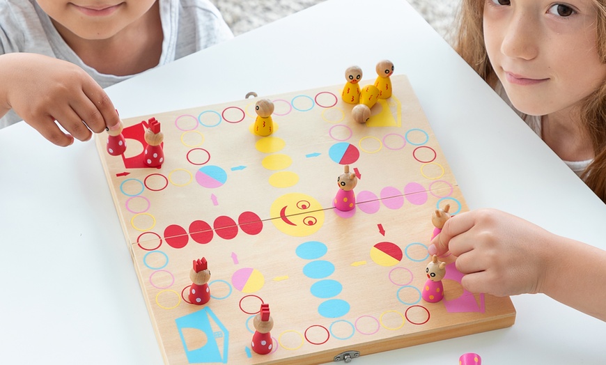 Image 1: Jouets en bois inspirés de la méthodologie Montessori