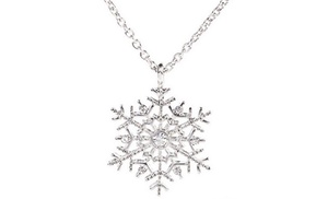 Crystal Snowflake Necklace