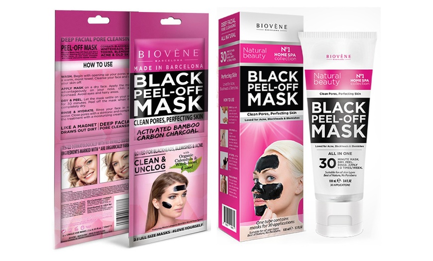 Image 1: Biovène Black Mask