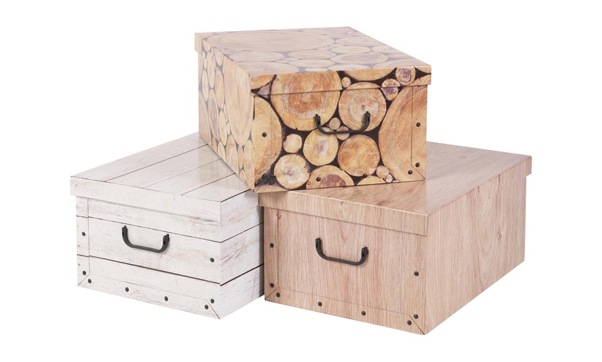 Image 11: Three Storage Boxes