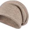 Image 6: 1x oder 2x Kaschmir Slouchy Beanie Strickmütze