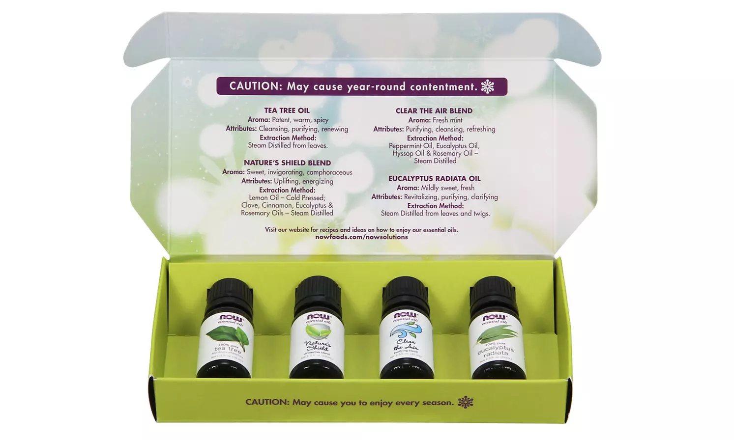 Now Solutions Seasonal Changes Balancing Essential Oils Kit (4-Piece) - Second Medium