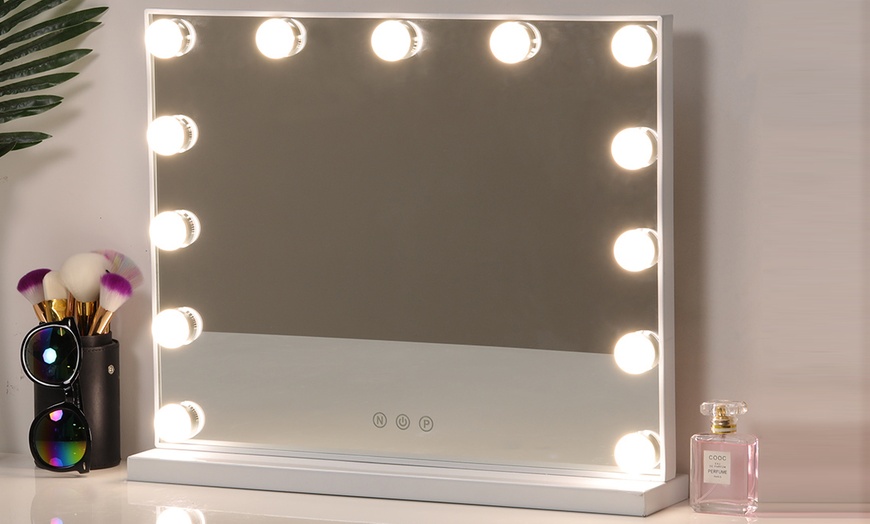 Image 9: Makeup Vanity Mirror with LED Lights