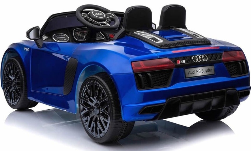 Image 3: Audi R8 Spyder 12V Kids' Ride-On Car