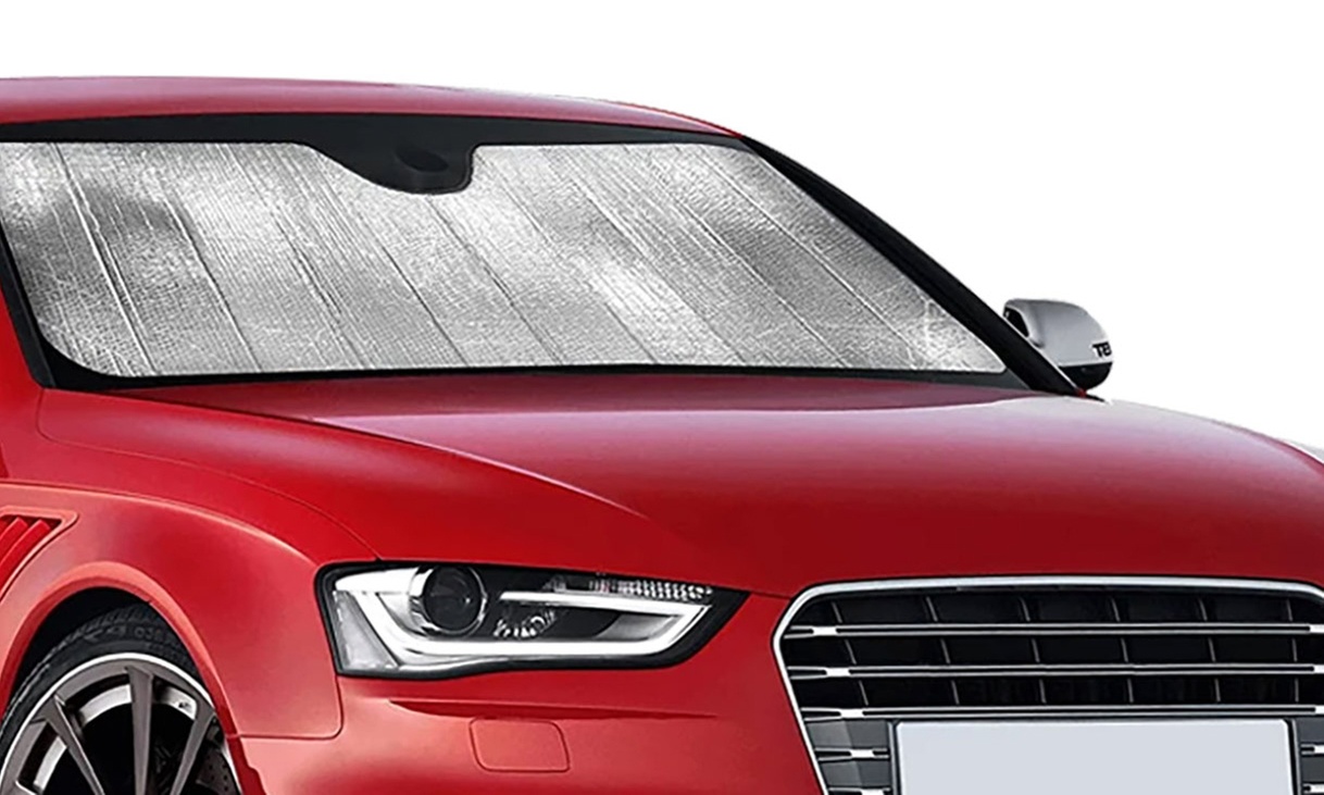 Universal-Autosonnenschutz, faltbar & einfach zu verwenden