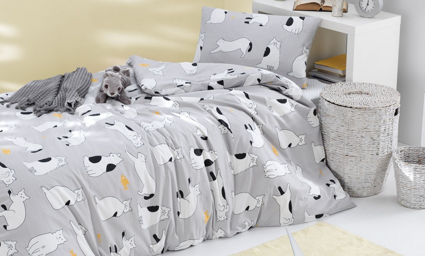 Image 17: Cotton Quilt Cover Set