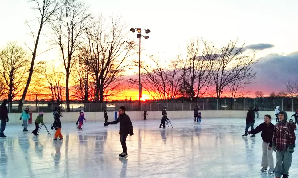 Open Skating for One, Two, or Four with Skate Rental at Westport PAL Rink (Up to 54% Off) - Primary Image