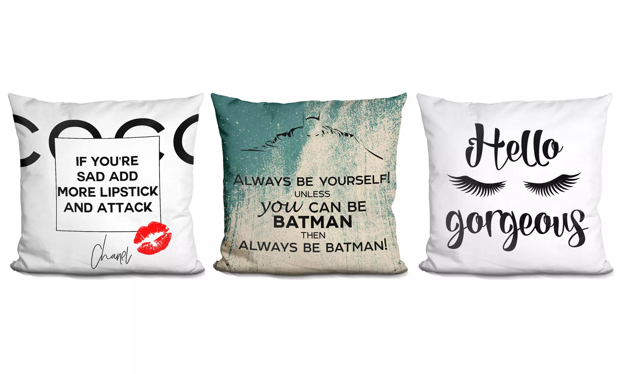 Inspirational Quote Throw Pillows - Primary Image