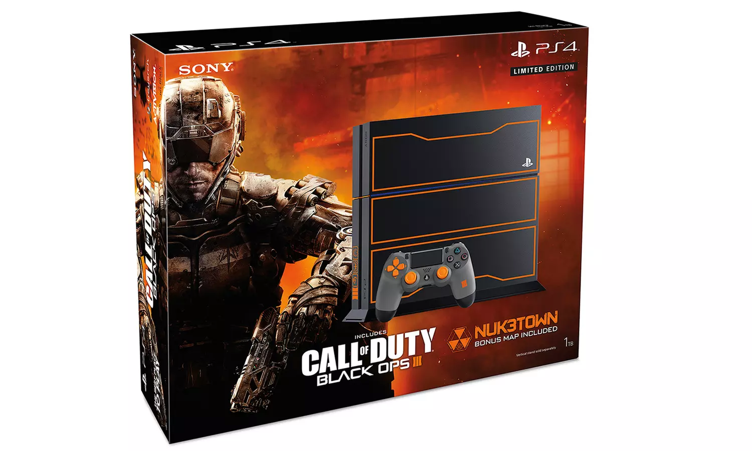 PlayStation 4 1TB Limited Edition Call of Duty: Black Ops 3 Bundle - Second Medium