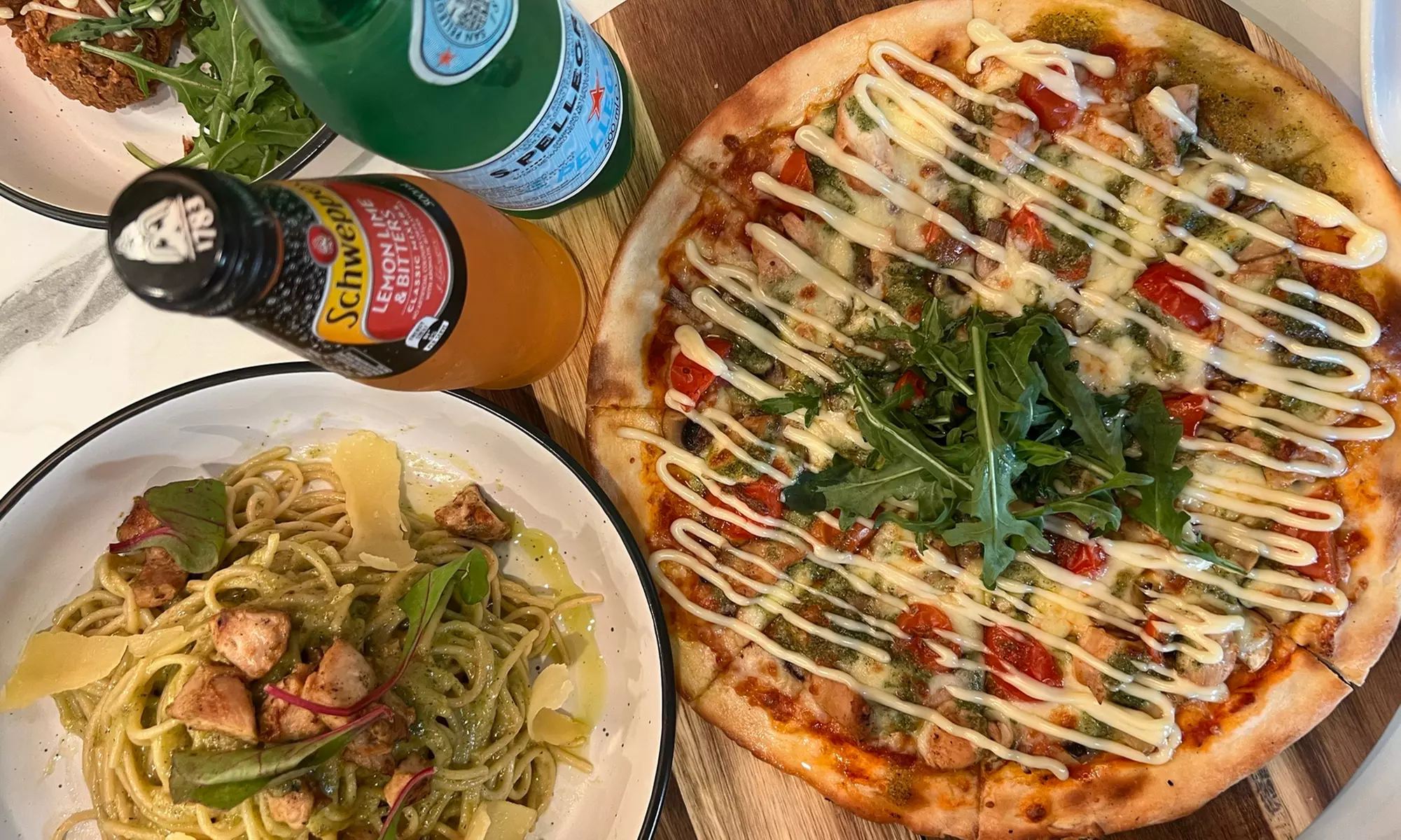 Satisfy Your Cravings with Italian Feast for Two or Four People