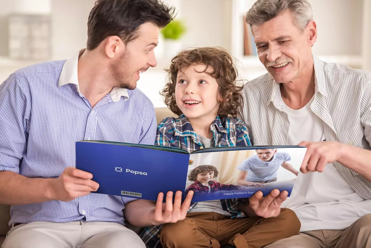 Livret photo ou album à couverture rigide, taille et pages au choix, dès 2,99 € avec Popsa - Primary Image
