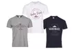 Pack de 3 t-shirts imprimés pour homme - Second Medium