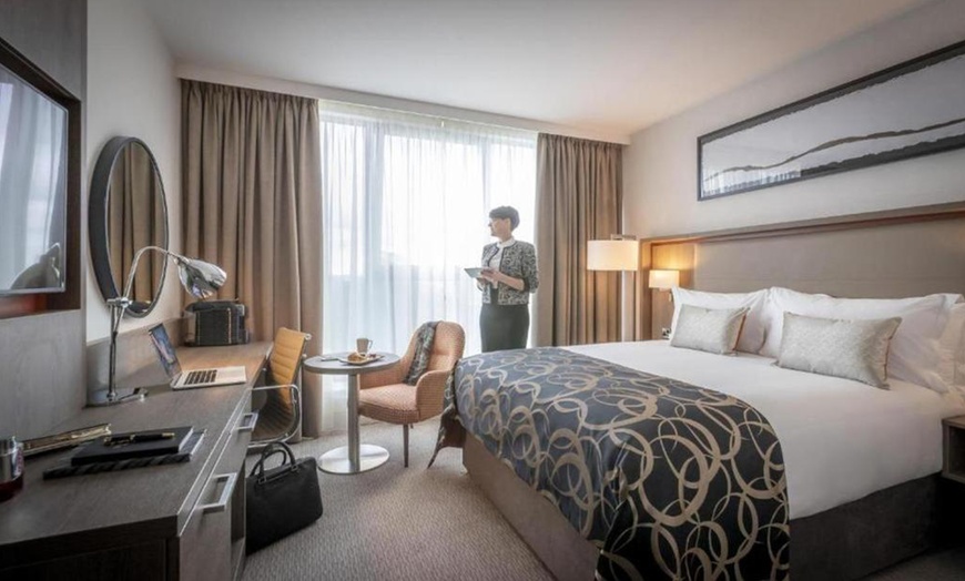 Image 10: Experience 4*City Center Luxury: Deluxe Double or Executive King Room for 2 with Breakfast & Optional Dinner Clayton Hotel Manchester