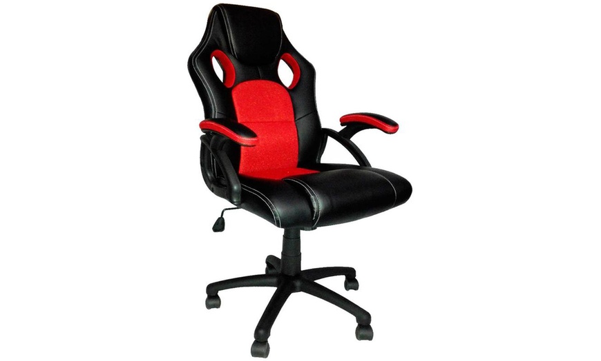 Image 4: Racing Style Gaming Chair