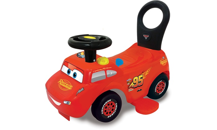 Lightning McQueen Ride-On Set | Groupon