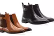 Redfoot Chelsea Boots aus Leder für Herren in Tan oder Schwarz - Second Medium