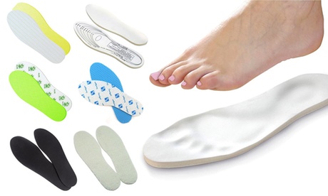 10 paia universali ritagliabili di solette per scarpe disponibili in vari modelli