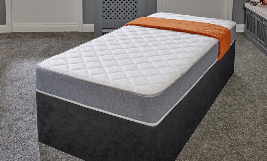 Image 1: Sprung Memory Foam Mattress