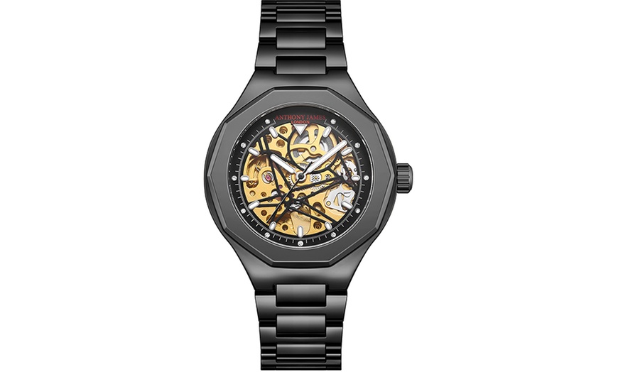 Image 6: Anthony James Hand Assembled Men's Watch - Limited Edition Sports