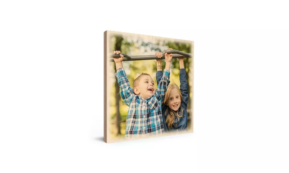 Toile photo impression sur bois avec Photo Gifts