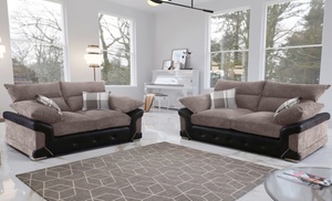 Maryland Jumbo Cord 3+2 Seater Sofa Set