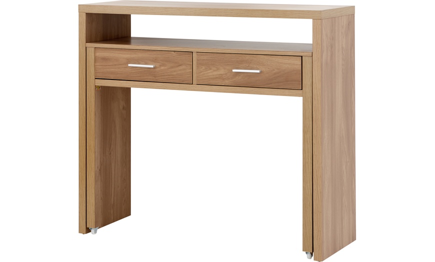 Image 5: Regis Extending Console Desk