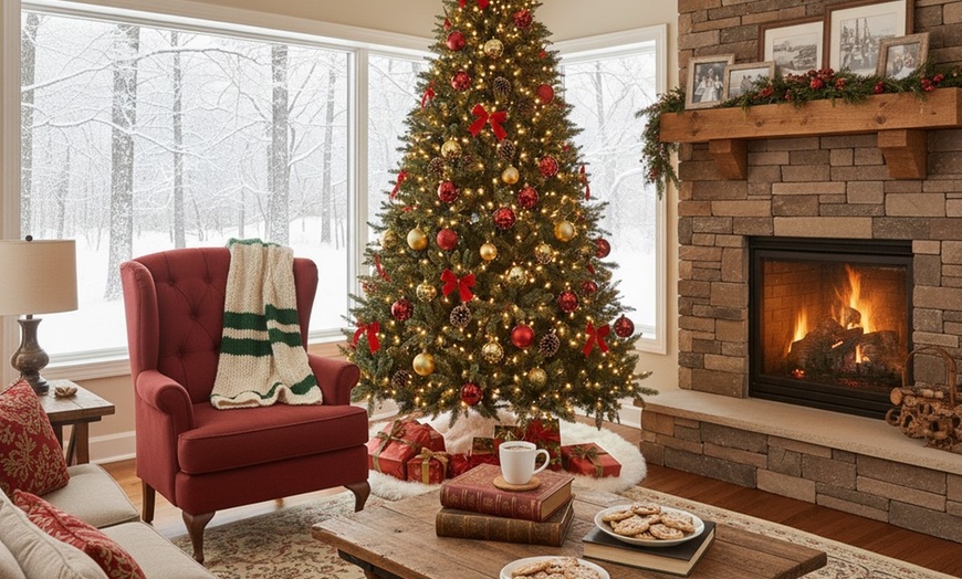 Image 1: Preorder Today: 7-Foot Fresh-Cut Real Christmas Trees with Free Shipping