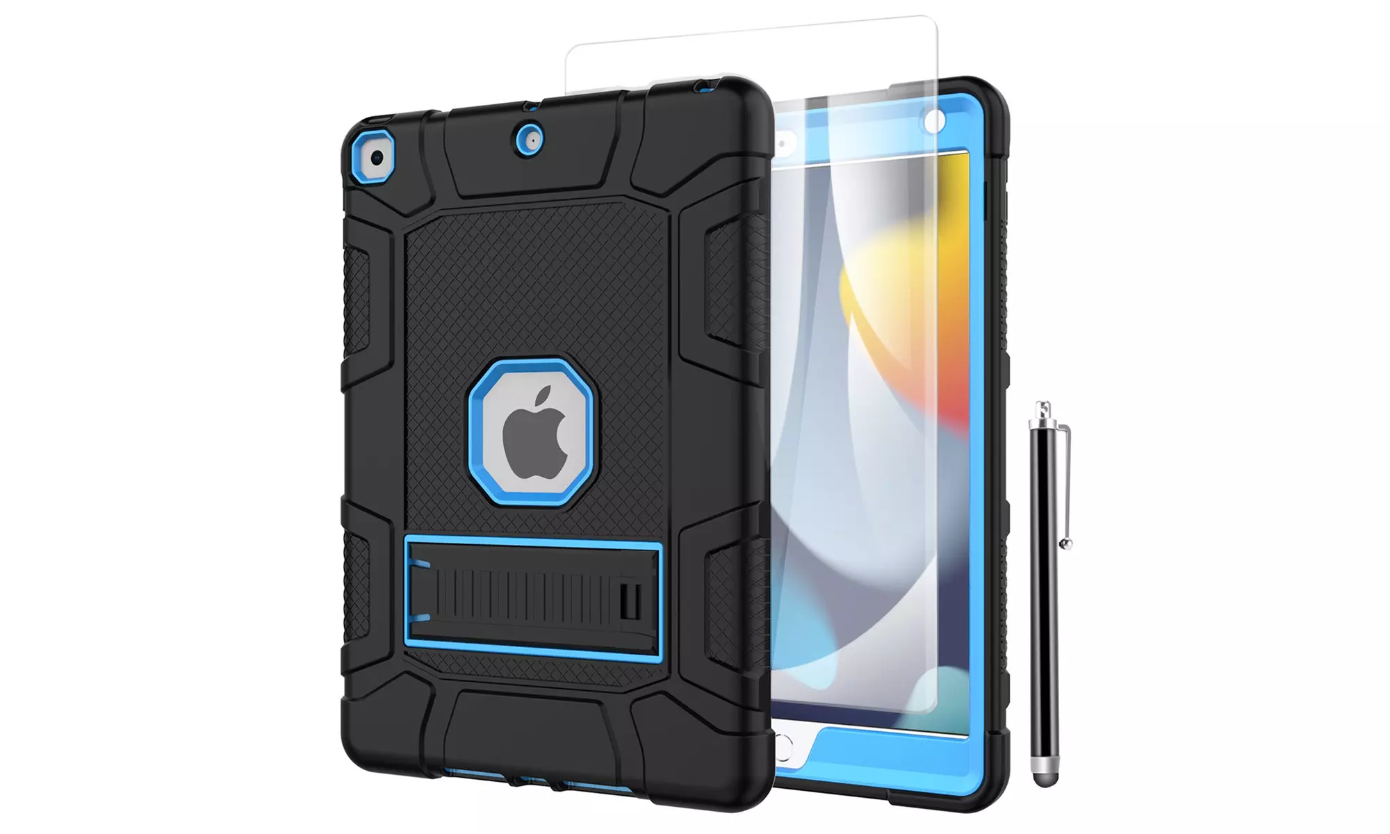 Case For Apple iPad 9th Generation 10.2" 2021 Heavy Duty Screen Protector Pen