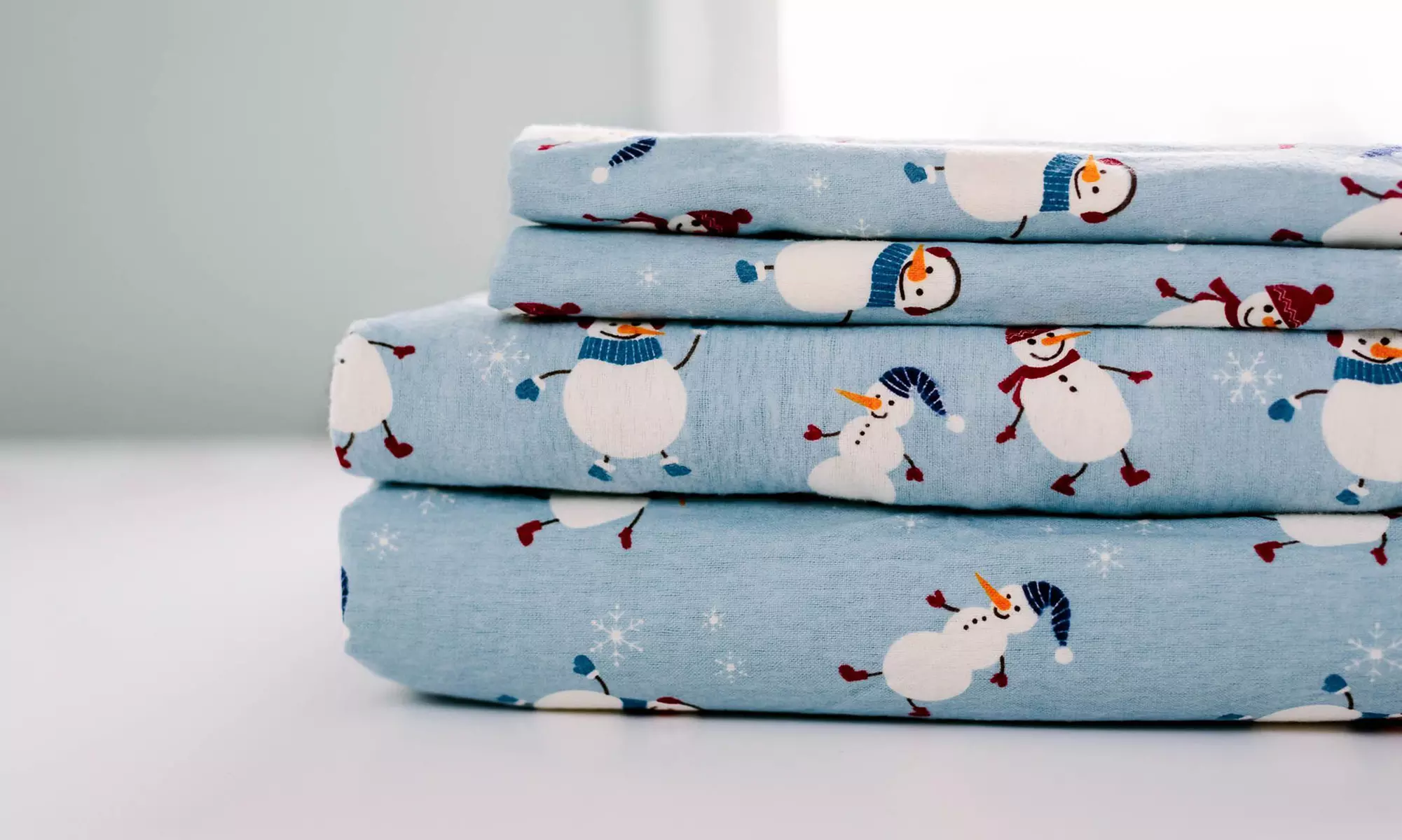 Clearance: Cotton Flannel Sheet Sets (4-Piece)  - Second Medium