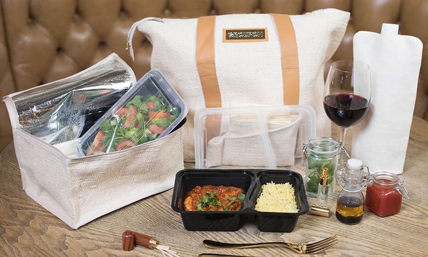 Image 1: Win or Buy Groupon's posh doggy bag - The Takeaway Tote!