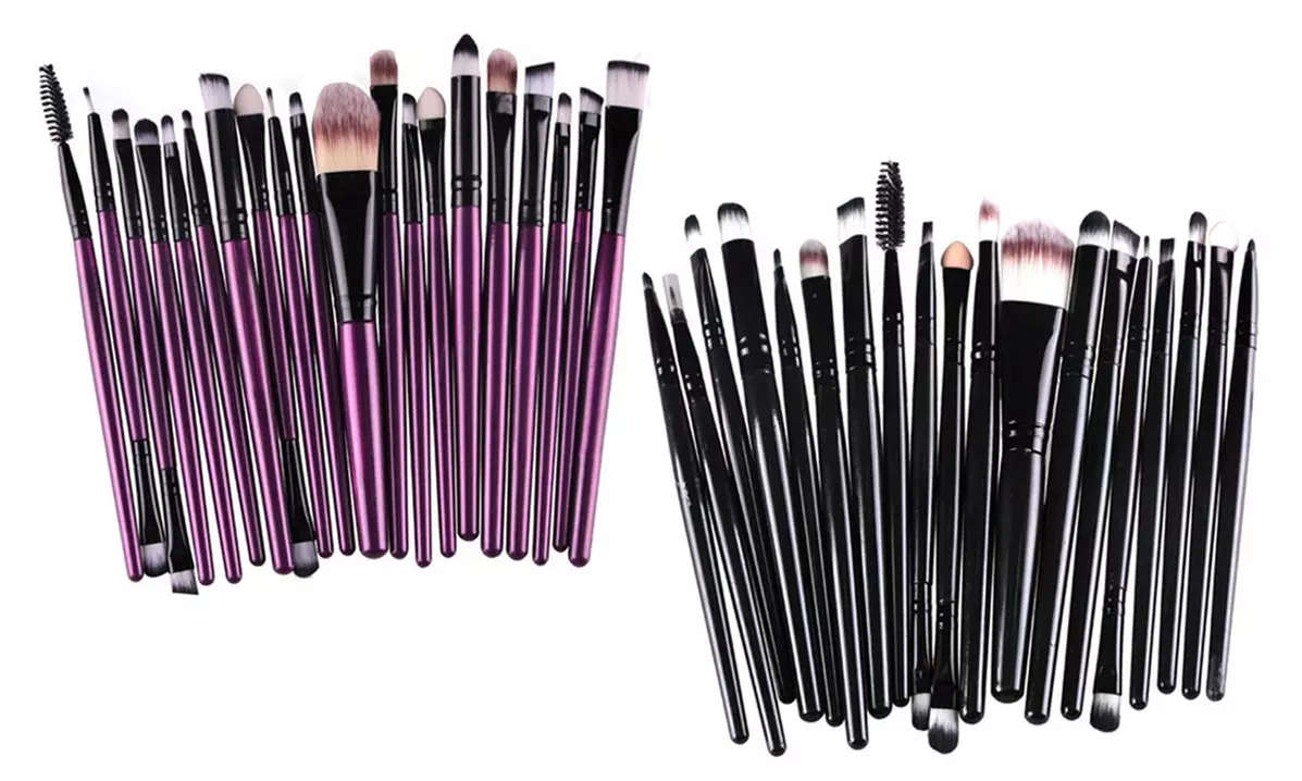 Essential 20-Piece Makeup Brush Set - Primary Image